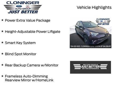 Used 2018 Toyota RAV4 SE w/ Power Extra Value Package FWD image 3