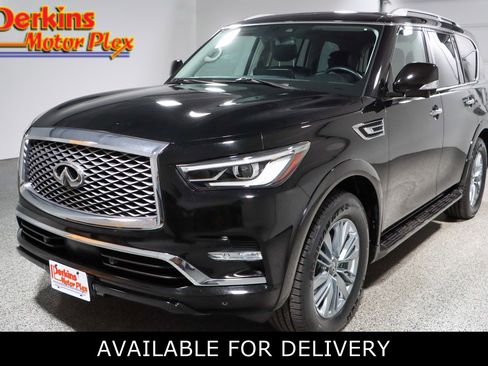 Used 2023 INFINITI QX80 Luxe w/ Cargo Package RWD image 1