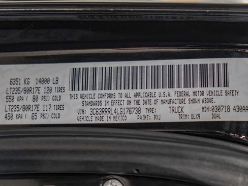 Used 2020 RAM 3500 Limited image 71