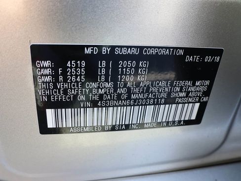 Used 2018 Subaru Legacy 2.5i Limited AWD/4WD image 46