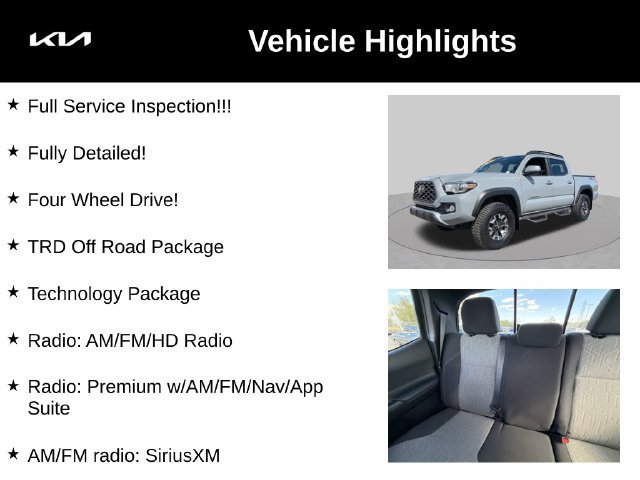 Used 2020 Toyota Tacoma TRD Off-Road w/ Technology Package AWD/4WD image 5
