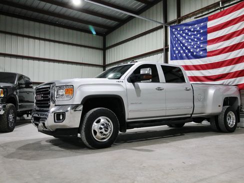 Used 2015 GMC Sierra 3500 SLT w/ Duramax Plus Package AWD/4WD image 1