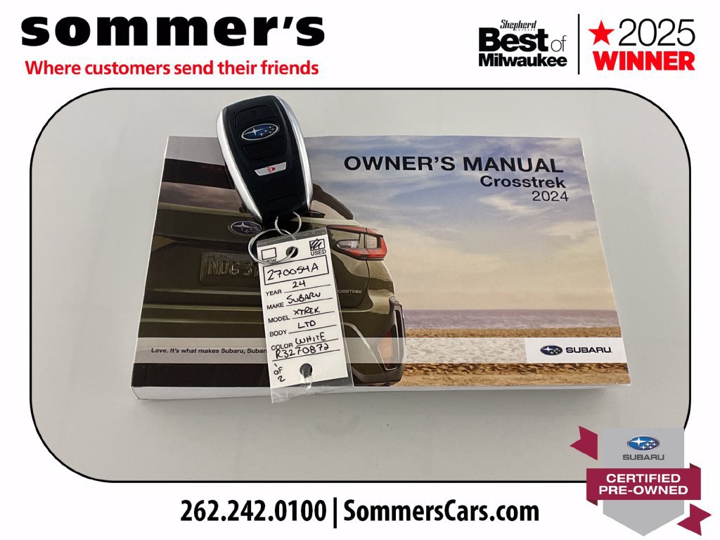 Certified 2024 Subaru Crosstrek 2.5i Limited AWD/4WD image 27