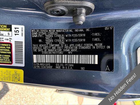 Used 2017 Toyota Sienna Limited Premium AWD/4WD image 29