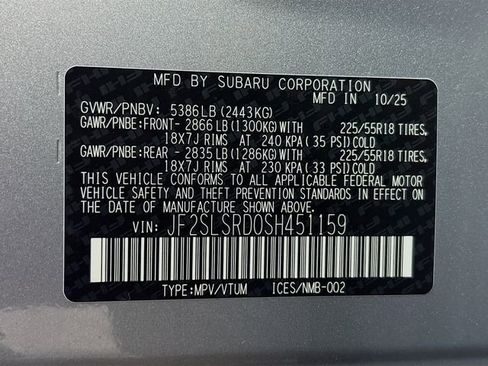 New 2025 Subaru Forester Limited image 33