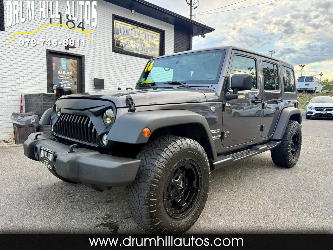 Used 2016 Jeep Wrangler Unlimited Sport w/ Quick Order Package 24S AWD/4WD image 1