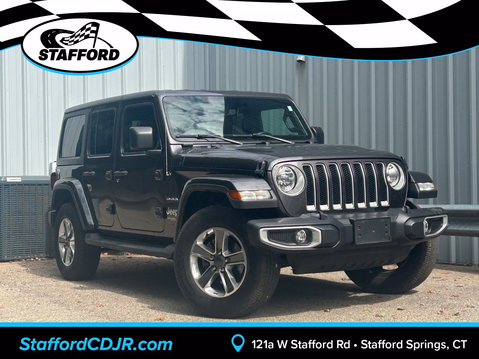 Used 2022 Jeep Wrangler Unlimited Sahara w/ Cold Weather Group AWD/4WD image 1