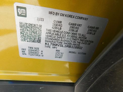 Certified 2024 Chevrolet TrailBlazer ACTIV w/ Convenience Package FWD image 11