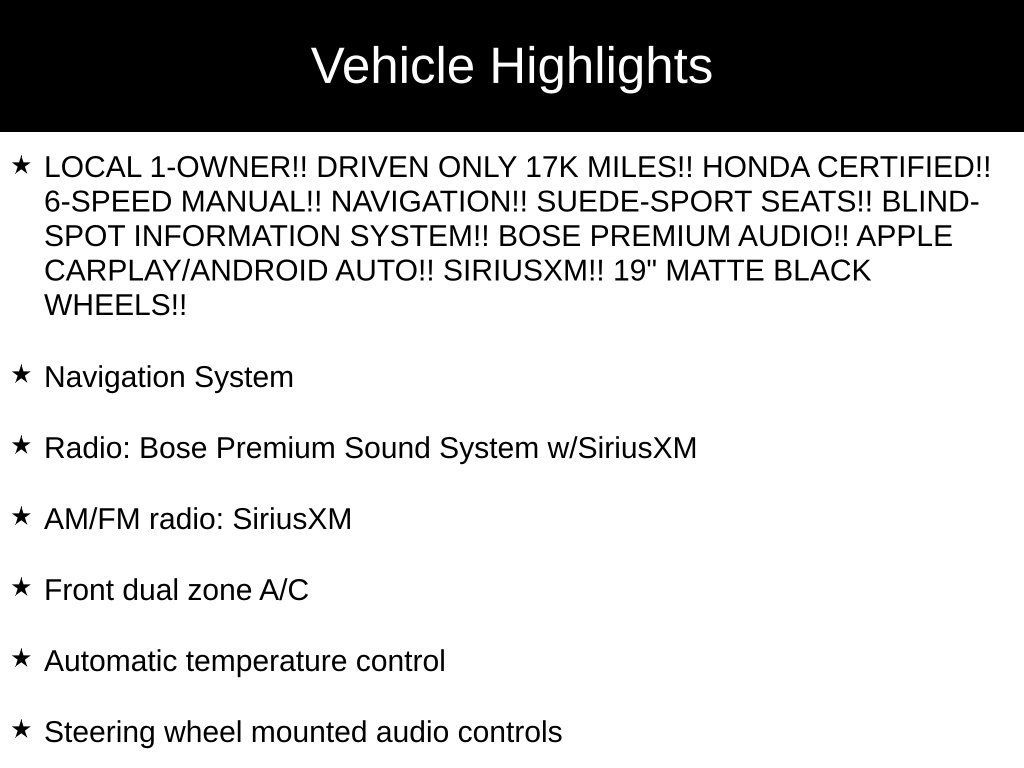 Certified 2023 Honda Civic Type R image 39