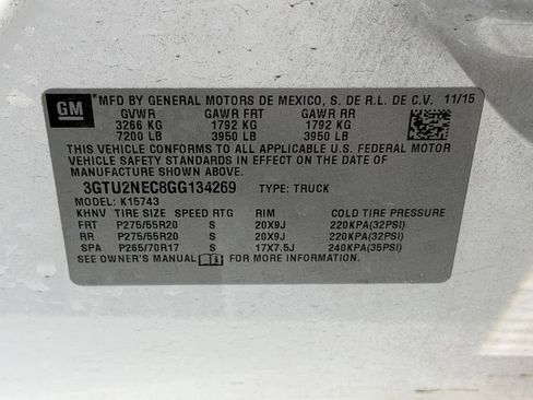 Used 2016 GMC Sierra 1500 SLT w/ Texas SLT Premium Package AWD/4WD image 26