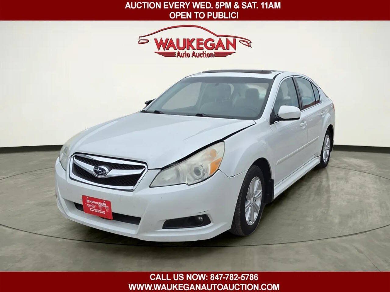 Used 2012 Subaru Legacy 2.5i Premium w/ All-Weather Pkg + Moonroof AWD/4WD image 1