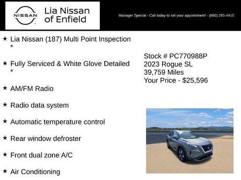 Certified 2023 Nissan Rogue SL AWD/4WD image 5