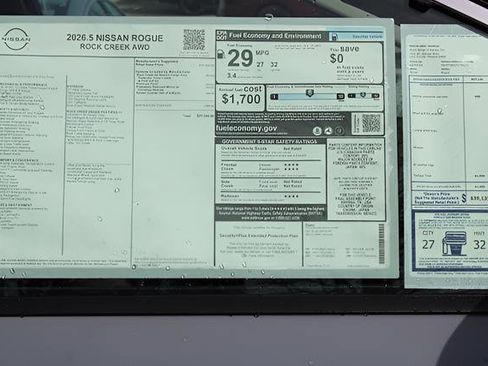 New 2026 Nissan Rogue Rock Creek image 9