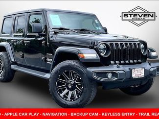 Used 2022 Jeep Wrangler Unlimited Sahara w/ LED Lighting Group AWD/4WD video 1