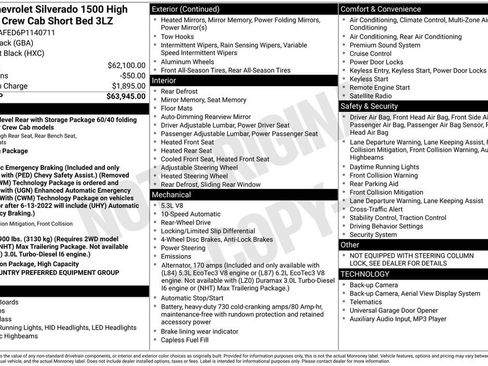 Used 2023 Chevrolet Silverado 1500 High Country image 6