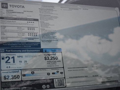 New 2026 Toyota 4Runner TRD Sport image 14