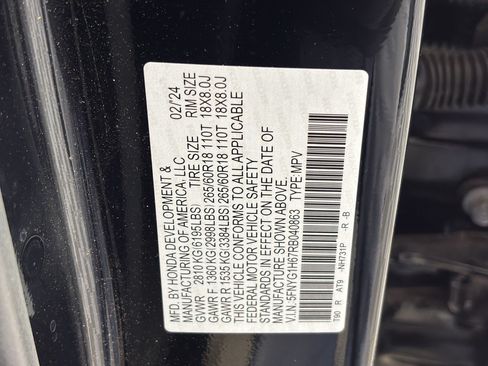 Used 2024 Honda Pilot TrailSport image 32