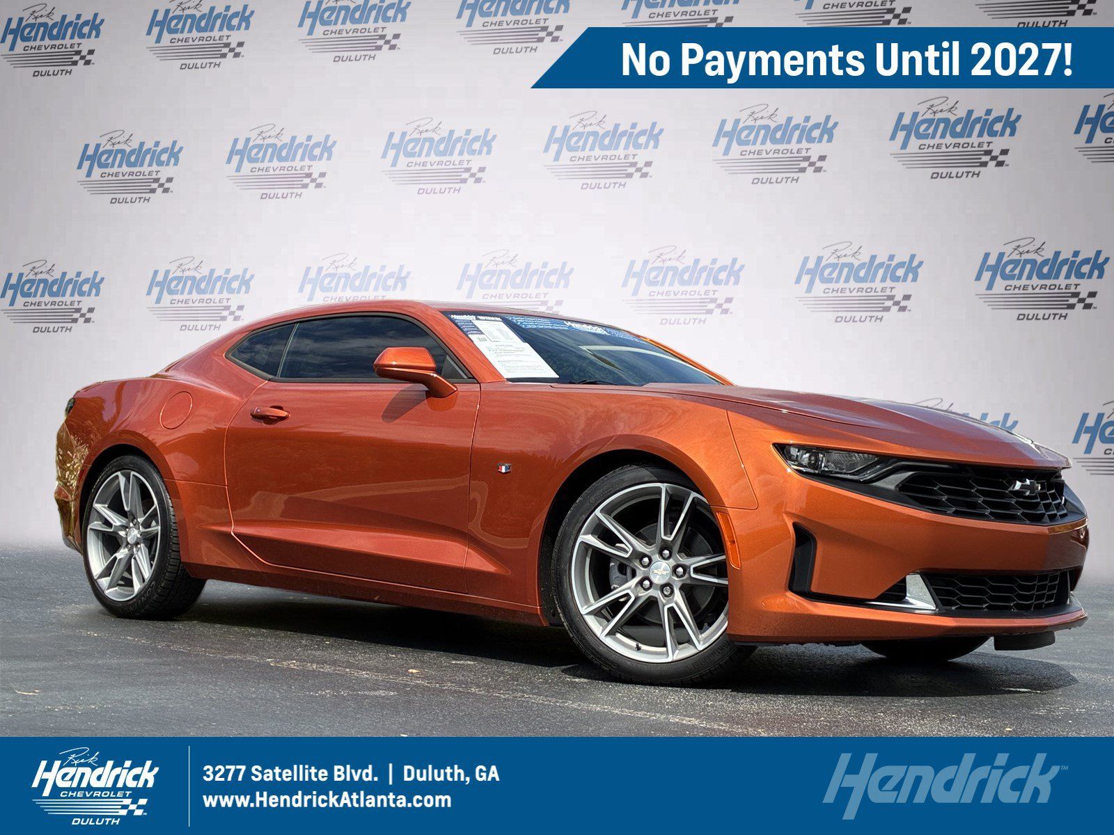 Used 2023 Chevrolet Camaro LT w/ RS Package RWD image 1