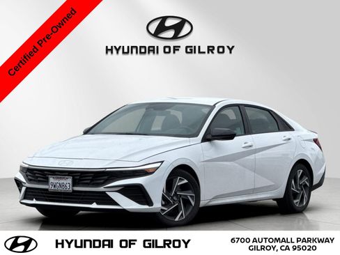 Certified 2025 Hyundai Elantra Sport FWD image 1