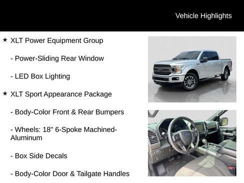 Used 2018 Ford F150 XLT w/ Equipment Group 302A Luxury AWD/4WD image 5
