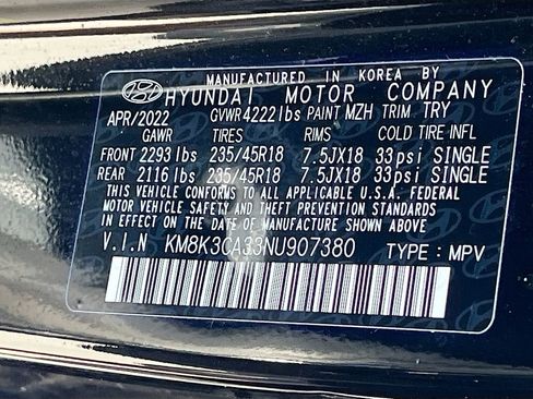 Used 2022 Hyundai Kona N Line AWD/4WD image 30