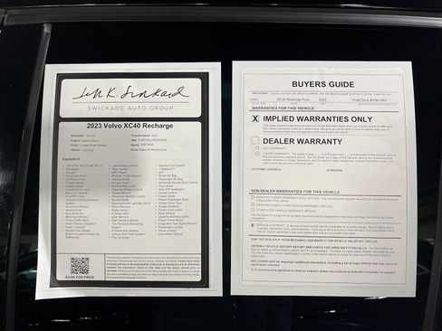 Used 2023 Volvo XC40 Recharge Plus AWD/4WD image 44