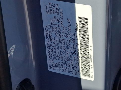 New 2026 Honda Ridgeline RTL image 15