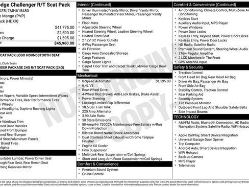 Used 2021 Dodge Challenger R/T Scat Pack image 15