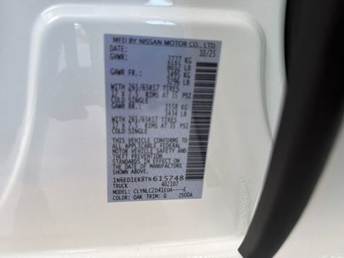 New 2026 Nissan Frontier SV w/ SV Convenience Package image 34