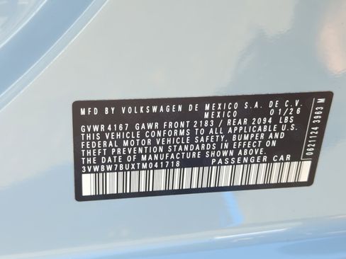 New 2026 Volkswagen Jetta Sport FWD image 24