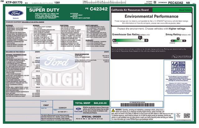 Used 2023 Ford F250 Lariat w/ Sport Appearance Package AWD/4WD image 44