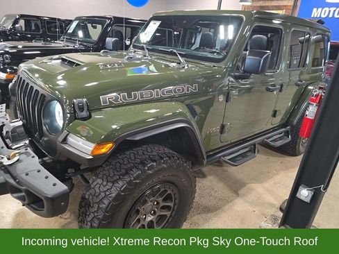 Used 2021 Jeep Wrangler Unlimited Rubicon w/ Xtreme Recon 35" Tire Package AWD/4WD image 2