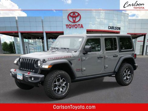 Used 2021 Jeep Wrangler Unlimited Rubicon w/ Cold Weather Group AWD/4WD image 1