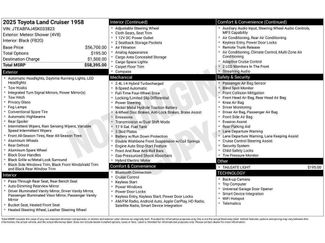 Used 2025 Toyota Land Cruiser 1958 video 2