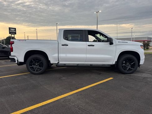 New 2026 Chevrolet Silverado 1500 Custom w/ Turbomax Blackout Package AWD/4WD image 7
