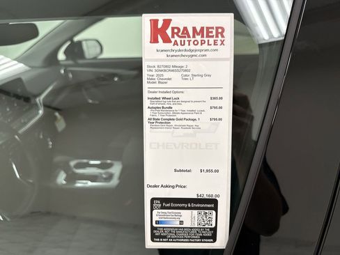 New 2025 Chevrolet Blazer LT w/ Convenience Package image 35