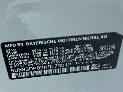 Used 2022 BMW X3 M40i image 46