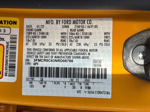 Used 2022 Ford Bronco Sport Outer Banks w/ Tech Package image 27