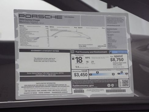New 2026 Porsche Cayenne S AWD/4WD image 25