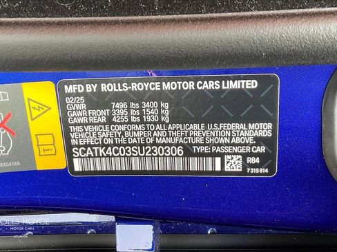 New 2025 Rolls-Royce Spectre Black Badge image 12