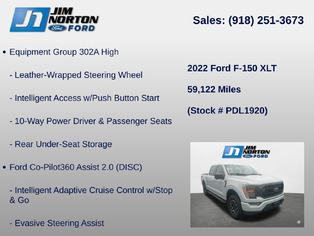 Used 2022 Ford F150 XLT w/ Equipment Group 302A High AWD/4WD image 15