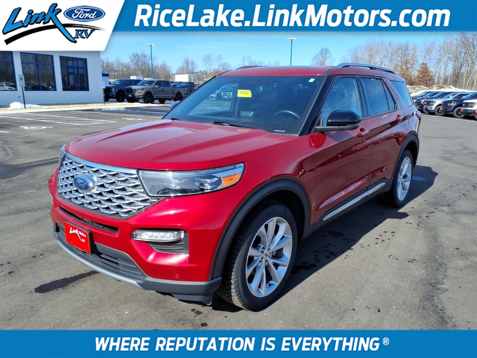 Used 2022 Ford Explorer Platinum w/ Equipment Group 601A AWD/4WD image 1