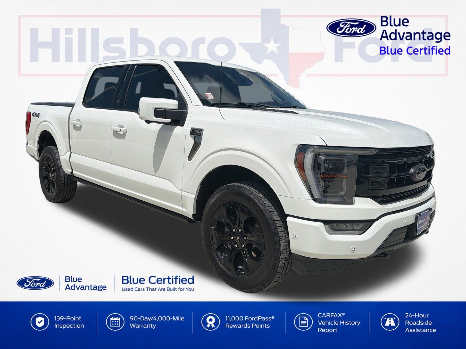 Certified 2022 Ford F150 Platinum w/ Equipment Group 701A High AWD/4WD image 4