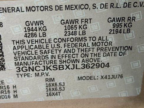 Used 2018 Chevrolet Trax LS image 12