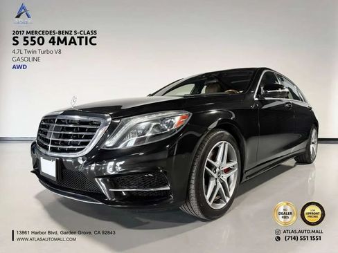 Used 2017 Mercedes-Benz S 550 4MATIC Sedan image 1