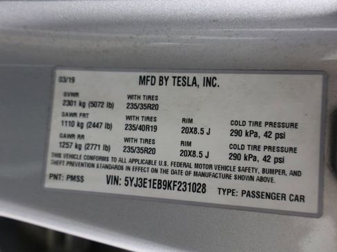 Used 2019 Tesla Model 3 Long Range AWD/4WD image 40