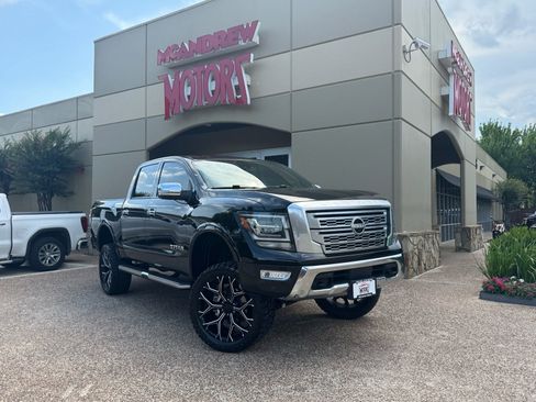 Used 2023 Nissan Titan Platinum Reserve w/ Off Road Protection Package AWD/4WD image 1