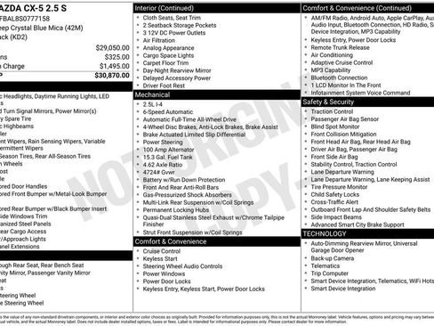 New 2025 MAZDA CX-5 Sport image 32