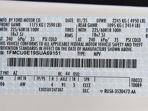 New 2025 Ford Escape SE w/ PHEV Premium Package image 14