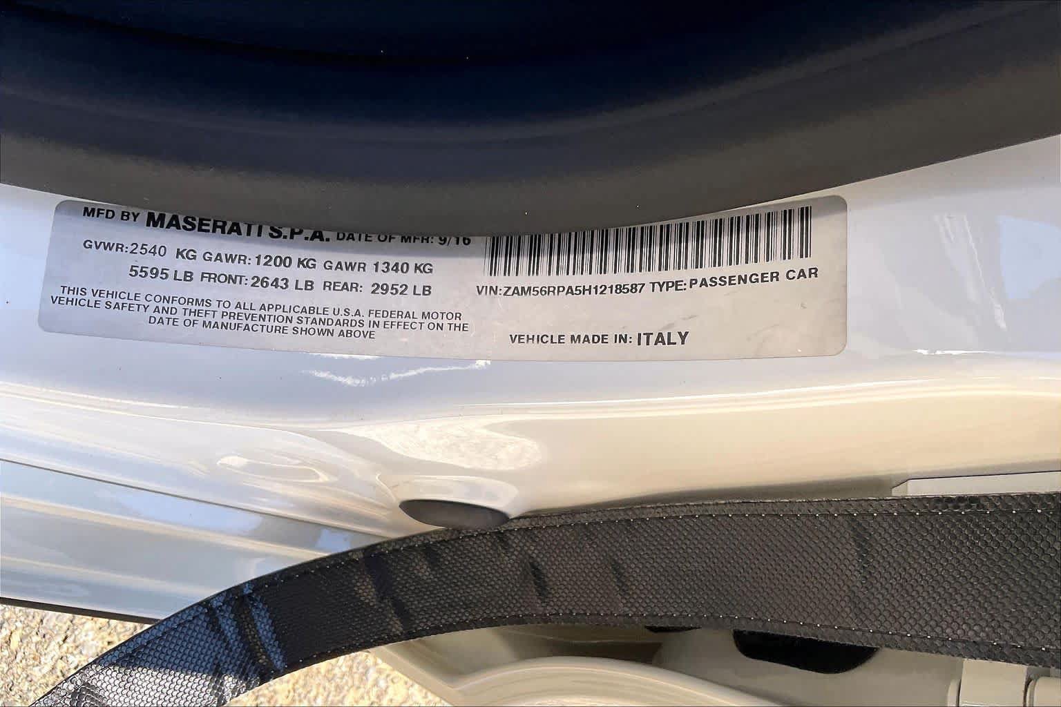 Used 2017 Maserati Quattroporte S RWD image 37